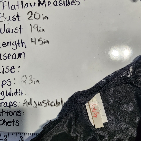 Vintage black slip nightie lace dress - Picture 11 of 11